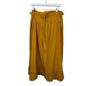 Free People Yellow Favorite Part Midi Maxi Skirt Size Small